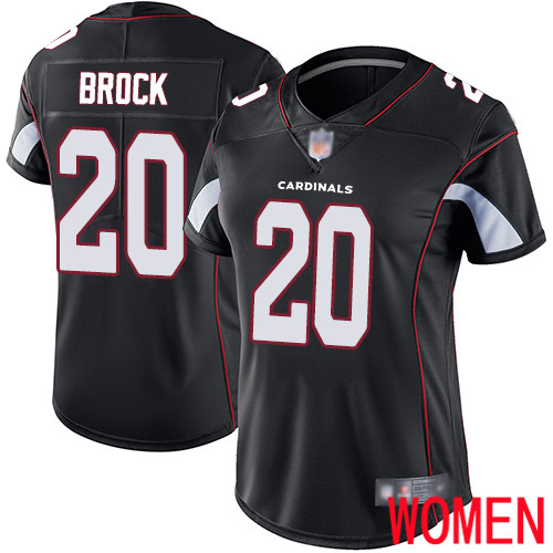Arizona Cardinals Limited Black Women Tramaine Brock Alternate Jersey NFL Football #20 Vapor Untouchable->arizona cardinals->NFL Jersey